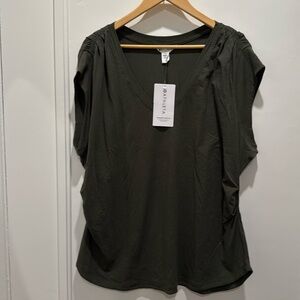 Athleta, cotton top